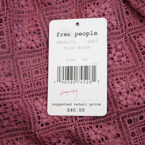 NEW FREE PEOPLE Sweet Memories Turtleneck XS - Picture 8 of 8